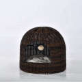 Sleeping Kennel House Summer Breatch Rattan Pet Lit